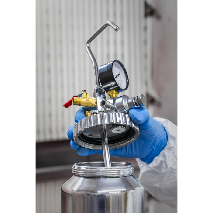 Pressure Pot System with Spray Gun & Hoses 1.8mm Set-Up | SSG1P