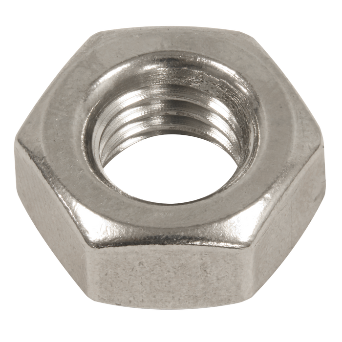 Stainless Steel Nut M10 A2, DIN 934 - Pack of 50 | SSN10