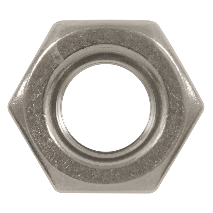 Stainless Steel Nut M10 A2, DIN 934 - Pack of 50 | SSN10