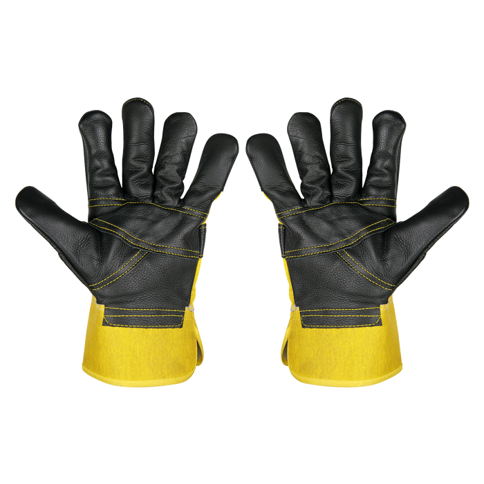 Worksafe® Rigger's Gloves with Hide Palm - Pack of 6 Pairs | SSP13/6