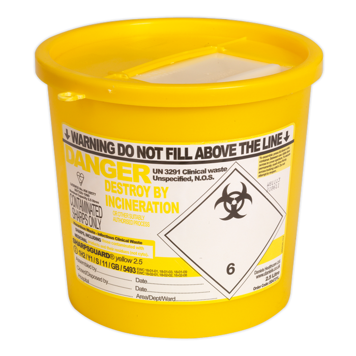 Sharps Bin 2.5L | SSP250