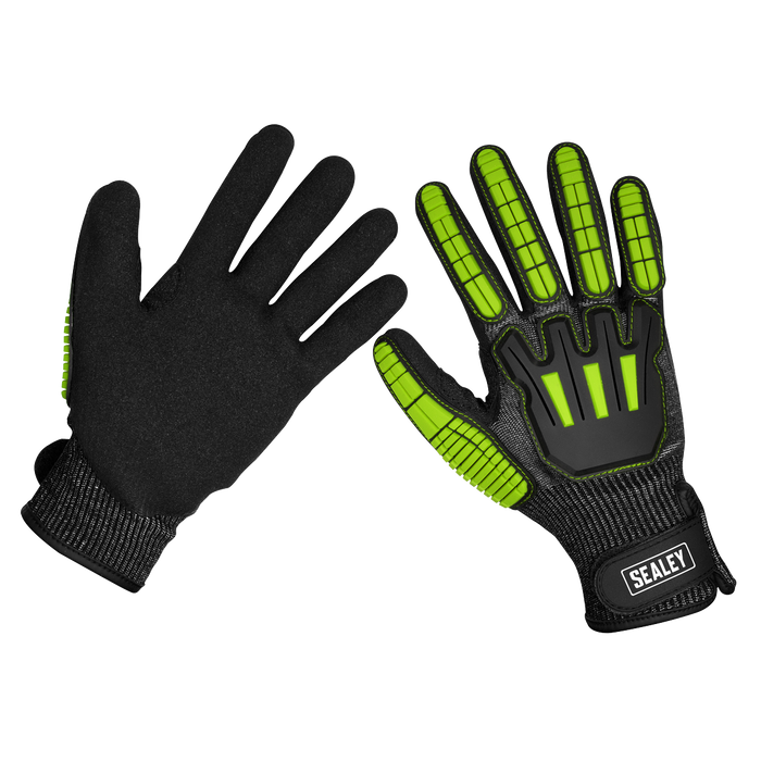 Cut & Impact Resistant Gloves, Large - Pair | SSP39L
