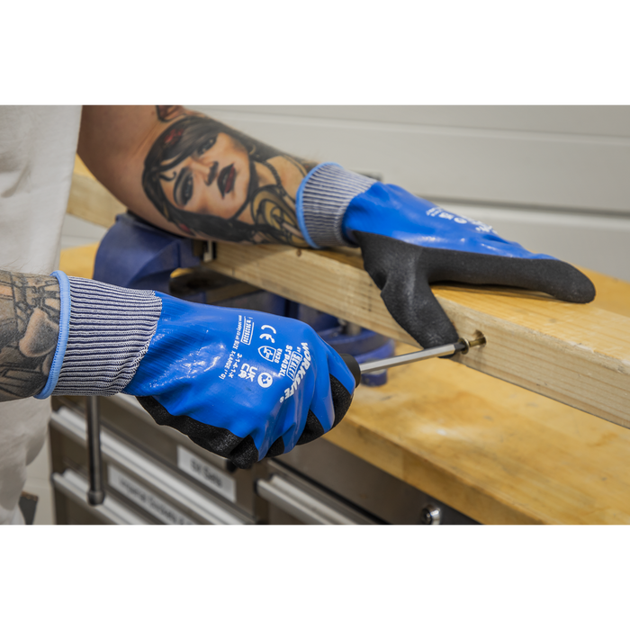 Worksafe® Waterproof Latex Gloves, X-Large - Pair | SSP49XL