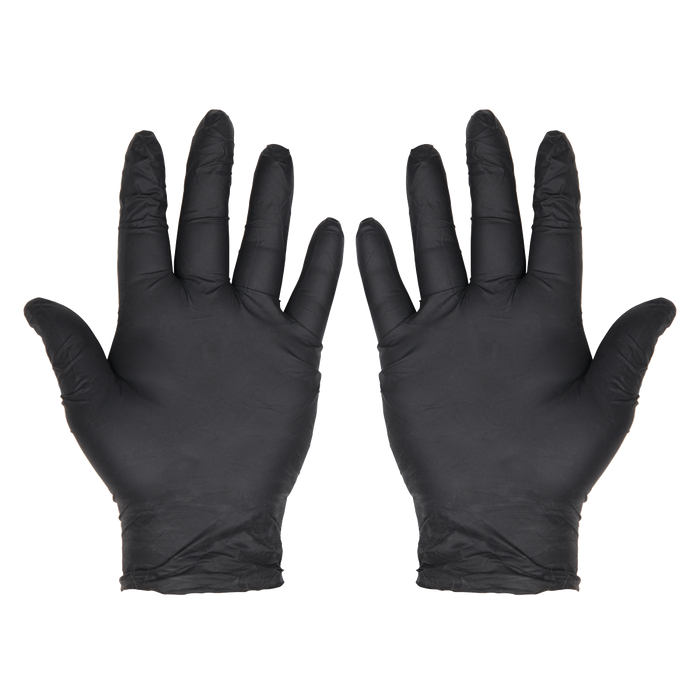 Extra-Thick Powder-Free Disposable Nitrile Gloves, X-Large - Pack of 100 | SSP60XL