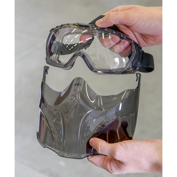 Worksafe® Safety Goggles with Detachable Face Shield | SSP76
