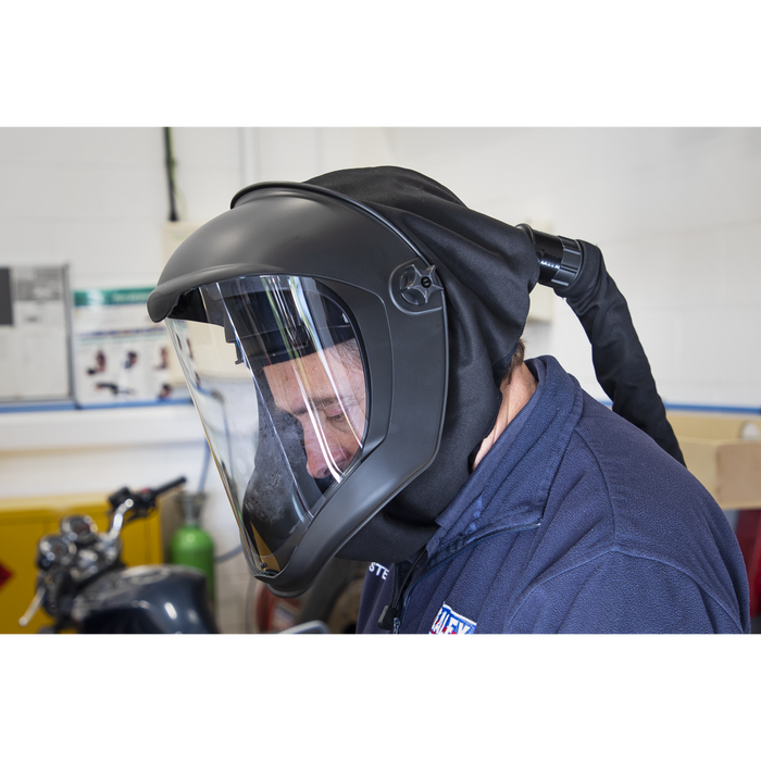 Worksafe® Deluxe Face Shield with Powered Air Purifying Respirator (PAPR) | SSP80PAPR