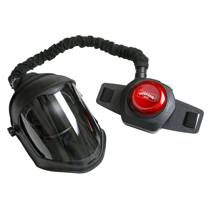Worksafe® Deluxe Face Shield with Powered Air Purifying Respirator (PAPR) | SSP80PAPR
