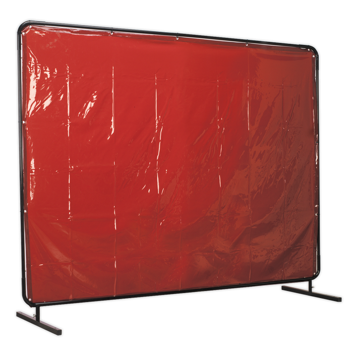 Workshop Welding Curtain & Frame 2.4 x 1.75m  - EN ISO 25980:2014 | SSP993