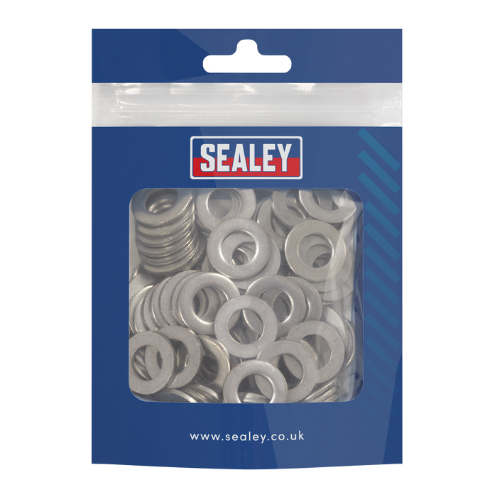 Stainless Steel Flat Washer M10 A2, DIN 125 - Pack of 100 | SSW10