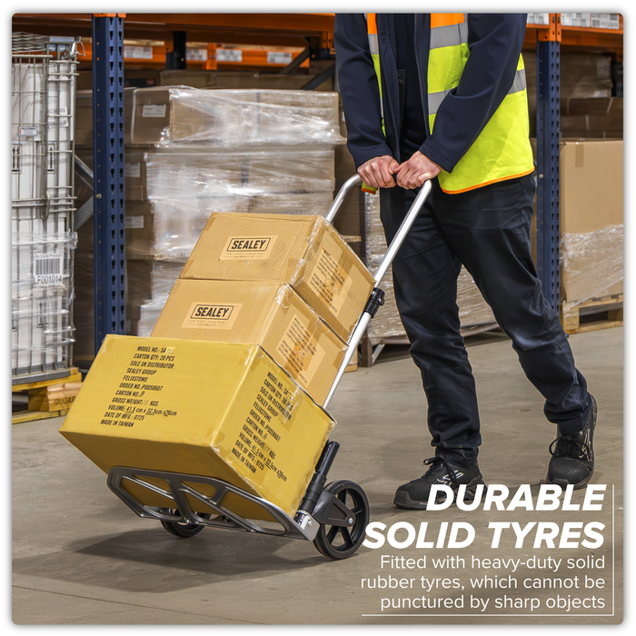 Aluminium Folding Sack Truck 70kg Capacity | ST33