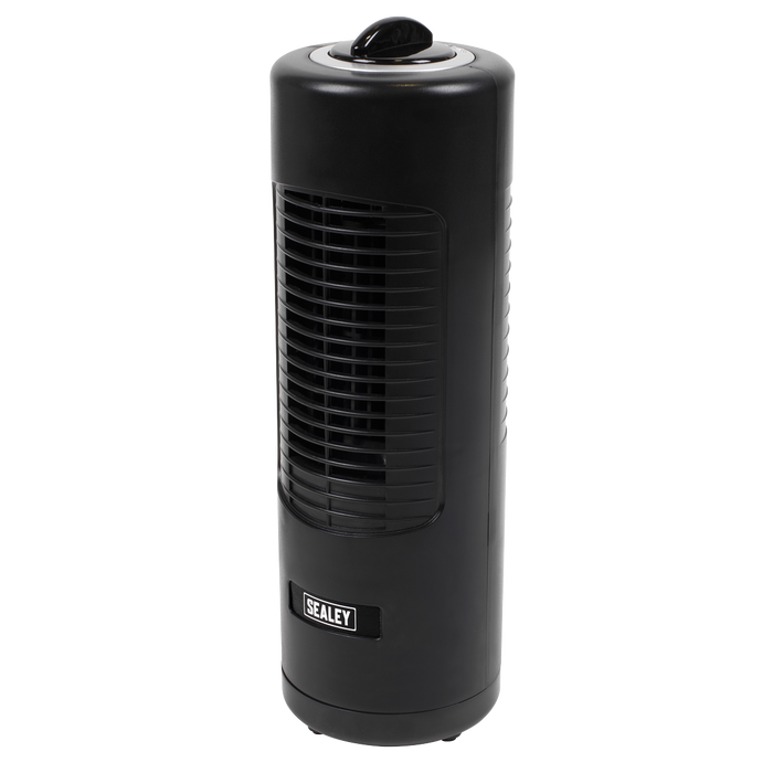 12" Oscillating Desk Tower Fan 2-Speed 230V | STF12C