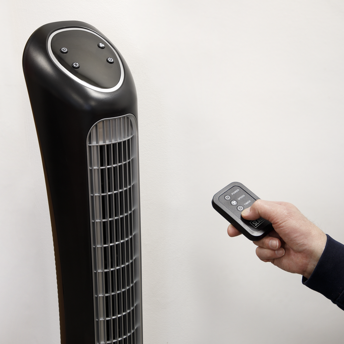 43" Quiet High Performance Oscillating Tower Fan 230V | STF43Q
