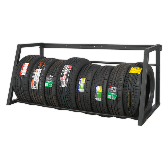 Wall or Floor Mounting Extending Tyre Rack | STR001