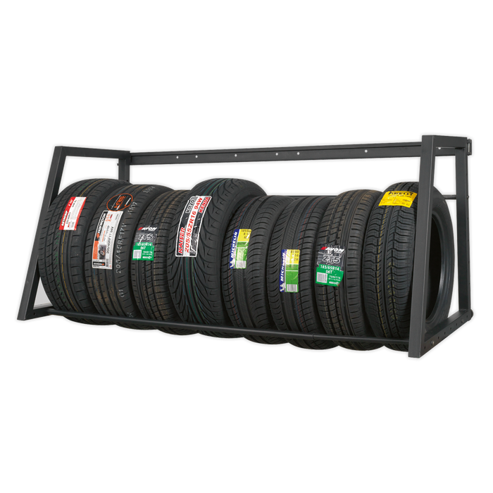 Wall or Floor Mounting Extending Tyre Rack | STR001