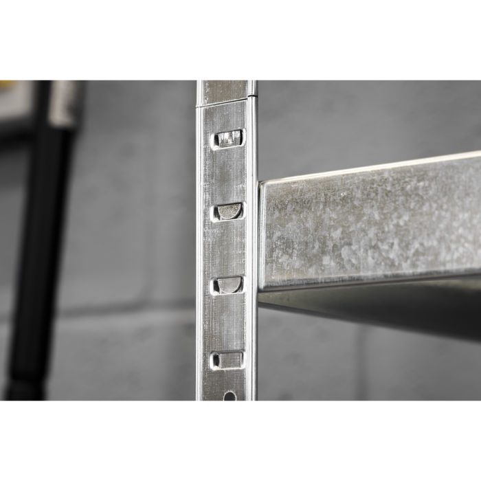 2-Level Tyre Rack with Shelf 150kg Capacity Per Level | STR008