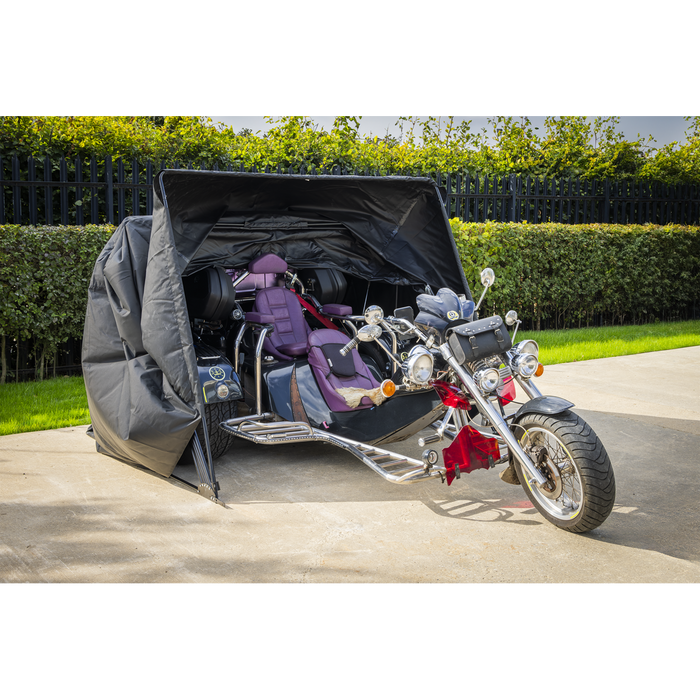 Trike/3 Motorcycle Garage Shelter 2100 x 3800 x 1900mm | STSXL