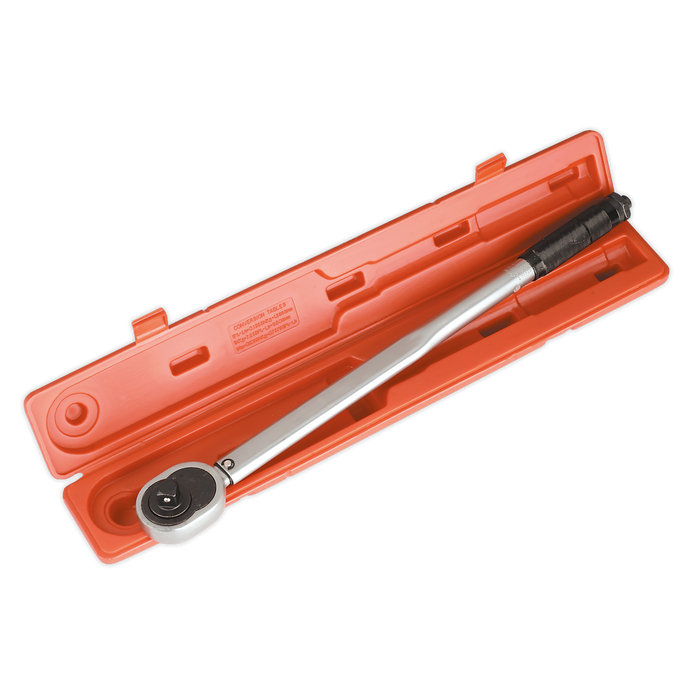 Premier Calibrated Micrometer Style Torque Wrench 3/4"Sq Drive 70-420Nm | STW103
