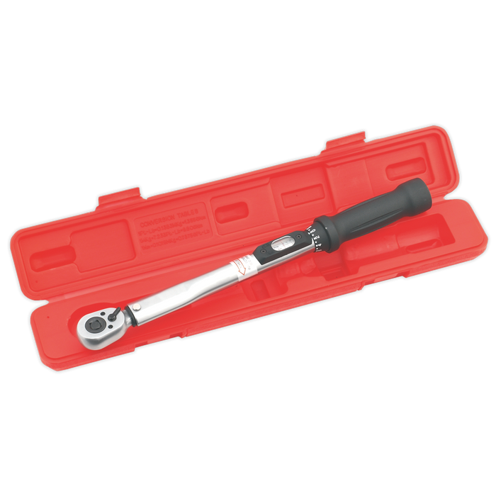 Premier Calibrated Locking Micrometer Style Torque Wrench 3/8"Sq Drive10-110Nm | STW200