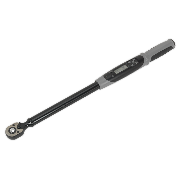 Premier Black Digital Torque Wrench with Angle Function 1/2"Sq Drive 20-200Nm | STW306B