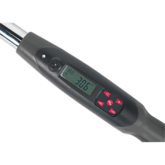 Premier Digital Torque Wrench with Angle Function 1/2"Sq Drive 20-200Nm | STW306