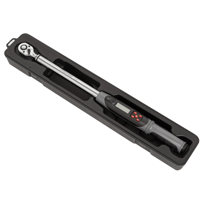Premier Digital Torque Wrench with Angle Function 1/2"Sq Drive 20-200Nm | STW306