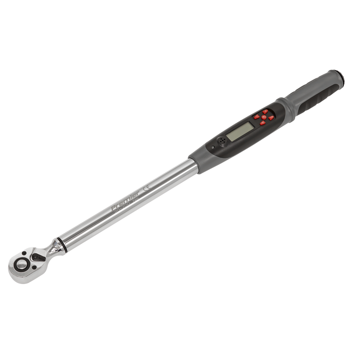 Premier Digital Torque Wrench with Angle Function 1/2"Sq Drive 20-200Nm | STW306
