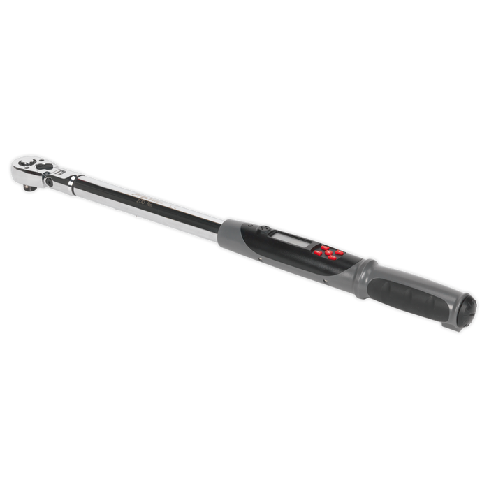 Premier Flexi-Head Digital Torque Wrench with Angle Function 1/2"Sq Drive 20-200Nm | STW309