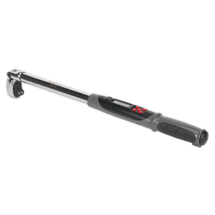 Premier Flexi-Head Digital Torque Wrench with Angle Function 1/2"Sq Drive 20-200Nm | STW309