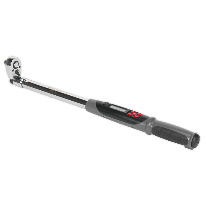 Premier Flexi-Head Digital Torque Wrench with Angle Function 1/2"Sq Drive 20-200Nm | STW309