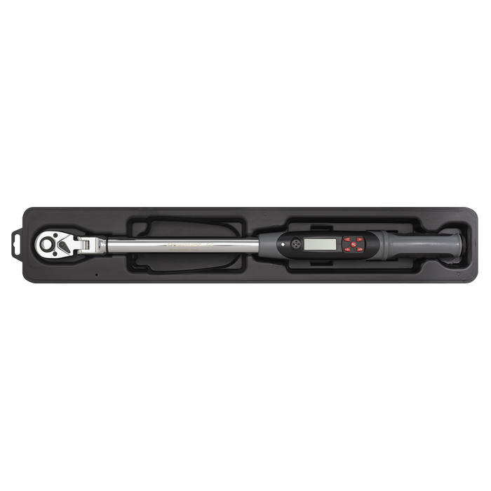 Premier Flexi-Head Digital Torque Wrench with Angle Function 1/2"Sq Drive 20-200Nm | STW309