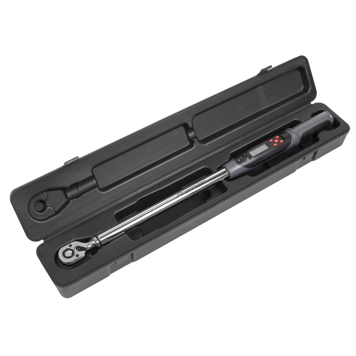 Premier Digital Torque Wrench with Angle Function 1/2"Sq Drive 30-340Nm | STW310