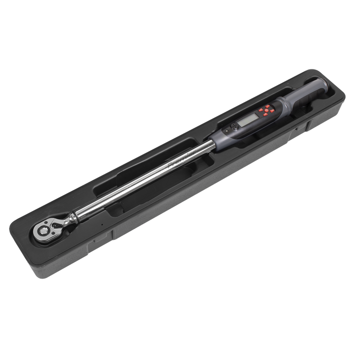 Premier Digital Torque Wrench with Angle Function 1/2"Sq Drive 30-340Nm | STW310