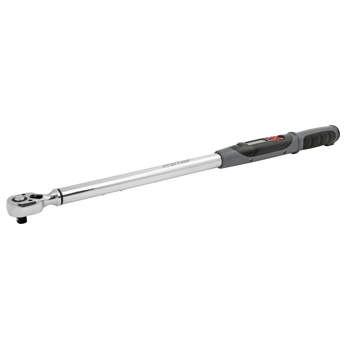 Premier Digital Torque Wrench with Angle Function 1/2"Sq Drive 30-340Nm | STW310