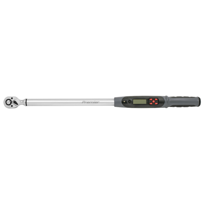 Premier Digital Torque Wrench with Angle Function 1/2"Sq Drive 30-340Nm | STW310