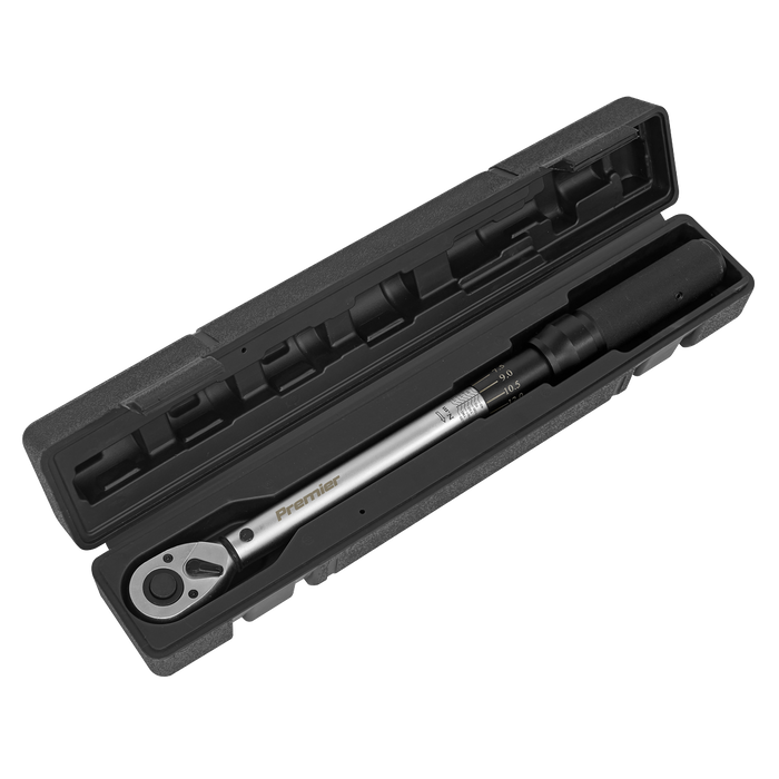 Premier Micrometer Torque Wrench 1/2"Sq Drive 40-210Nm | STW400
