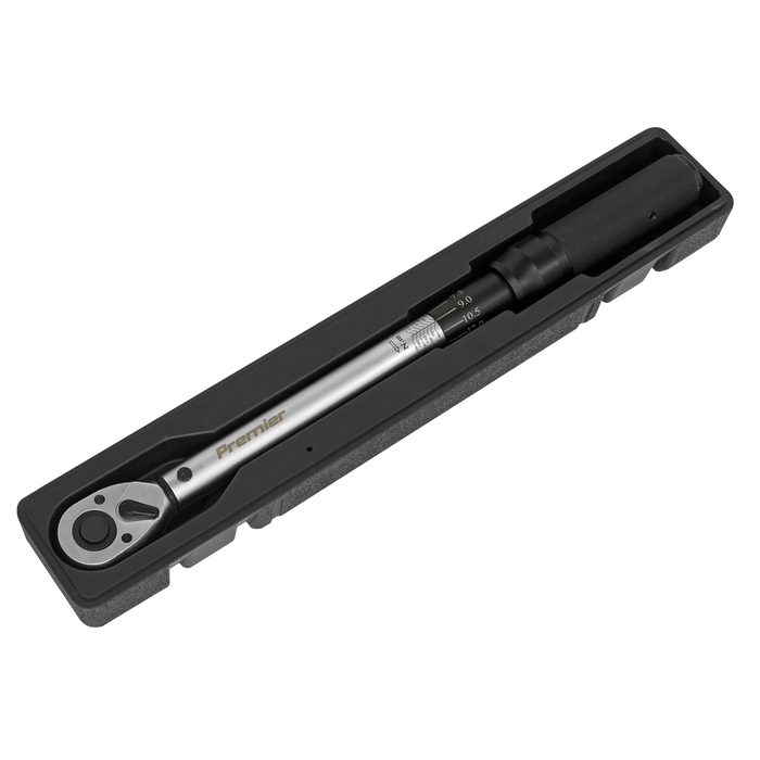 Premier Micrometer Torque Wrench 1/2"Sq Drive 40-210Nm | STW400