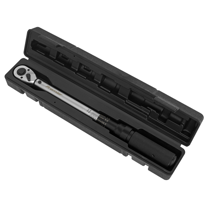 Premier Micrometer Torque Wrench 1/2"Sq Drive 40-210Nm | STW400