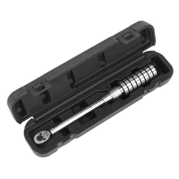 Premier Calibrated Micrometer Style Torque Wrench 3/8"Sq Drive 20-100Nm | STW702