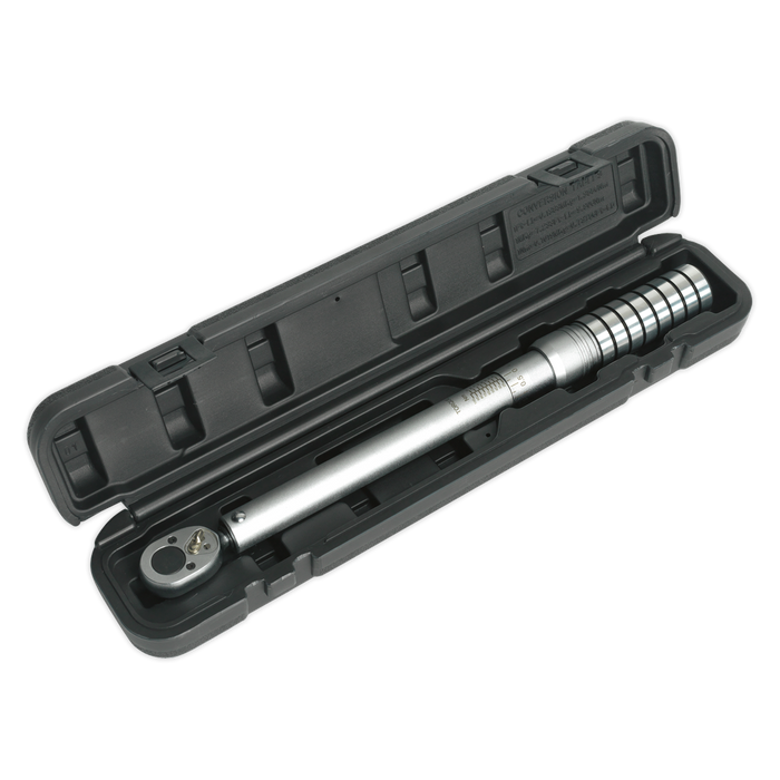 Premier Calibrated Micrometer Style Torque Wrench1/2"Sq Drive 40-200Nm | STW703