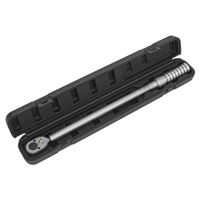Premier Calibrated Micrometer Style Torque Wrench 1/2"Sq Drive 60-340Nm | STW704