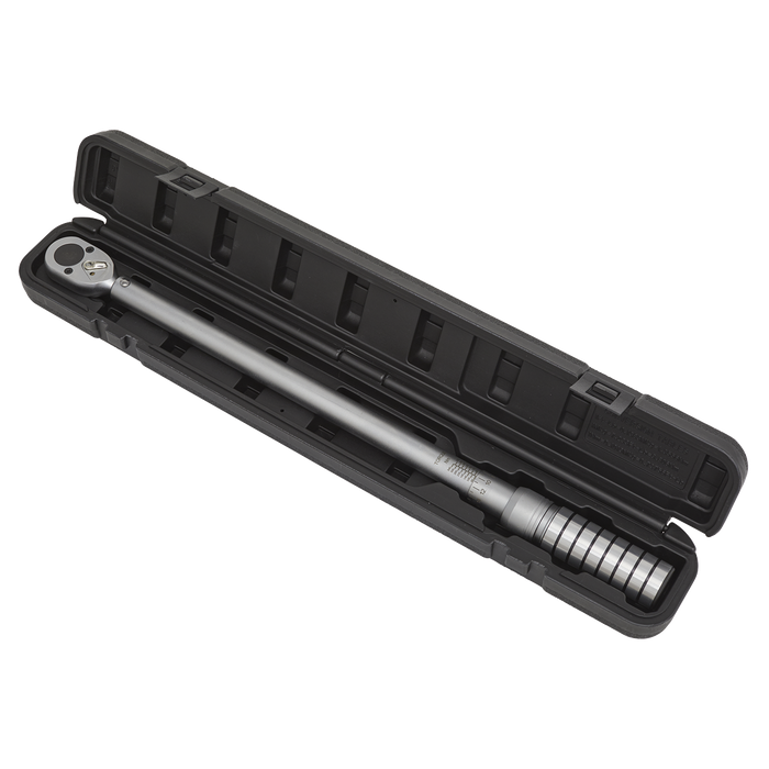 Premier Calibrated Micrometer Style Torque Wrench 1/2"Sq Drive 60-340Nm | STW704