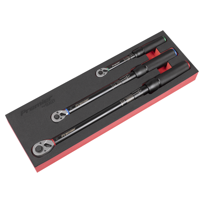 Torque Wrench Micrometer 3pc Set – Premier Black | STW900SETB