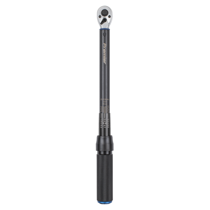 Torque Wrench Micrometer 3/8"Sq Drive Calibrated 20-120Nm - Premier Black | STW903B