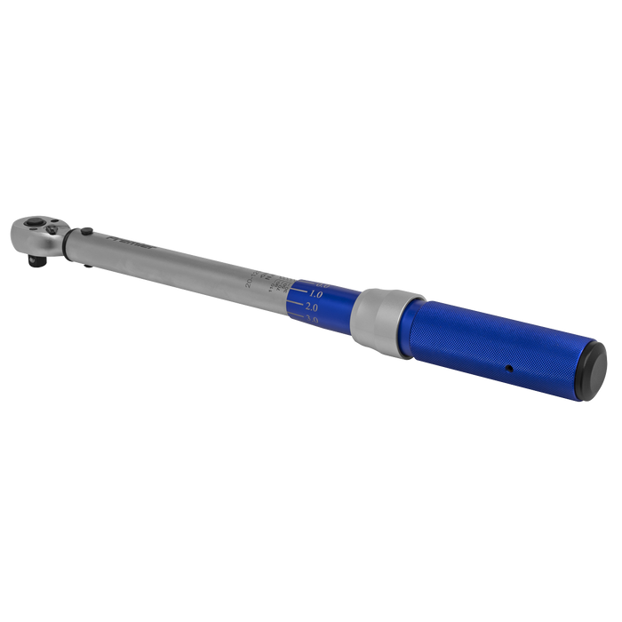 Premier Calibrated Micrometer Torque Wrench 3/8"Sq Drive 20-120Nm | STW903