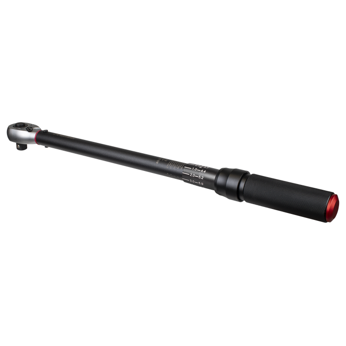 Torque Wrench Micrometer 1/2"Sq Drive Calibrated 40-220Nm - Premier Black | STW904B