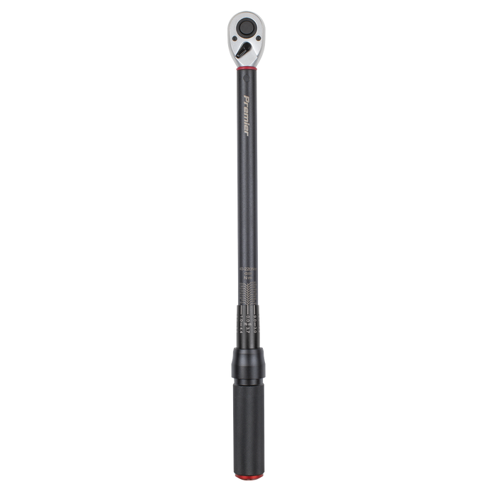 Torque Wrench Micrometer 1/2"Sq Drive Calibrated 40-220Nm - Premier Black | STW904B