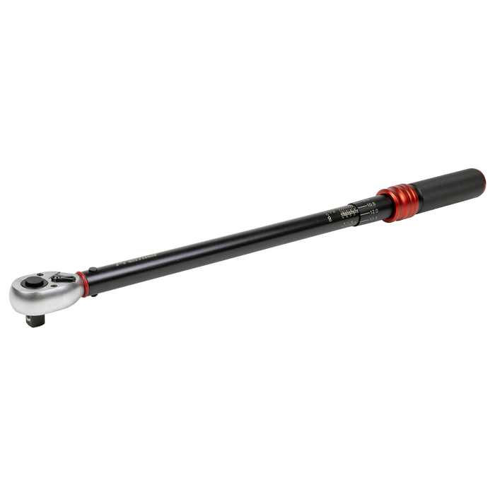 Torque Wrench Micrometer 1/2"Sq Drive Calibrated 60-330Nm - Premier Black | STW905B