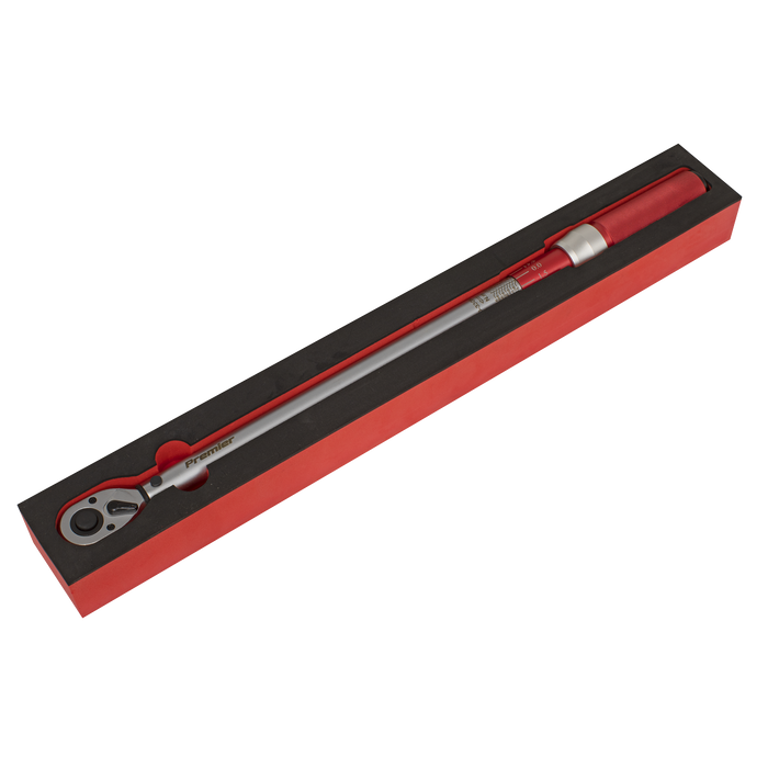 Premier Calibrated Micrometer Torque Wrench 1/2"Sq Drive 60-330Nm | STW905