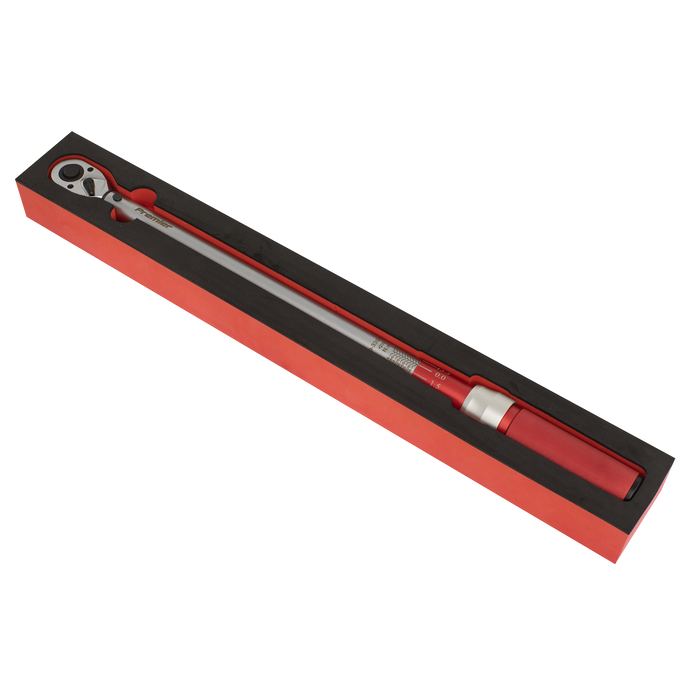 Premier Calibrated Micrometer Torque Wrench 1/2"Sq Drive 60-330Nm | STW905
