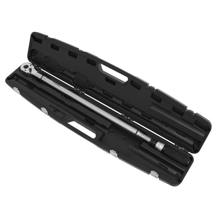 Premier Calibrated Micrometer Torque Wrench 3/4"Sq Drive 100-600Nm | STW906